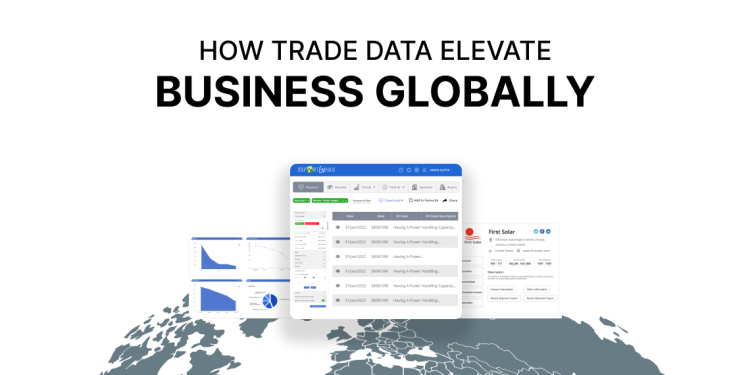 How trade data helps business globally